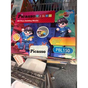 PBL150 Large Colorful Brick Building Blocks Kit - 150 Piece